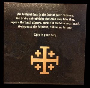 Black Granite Cross